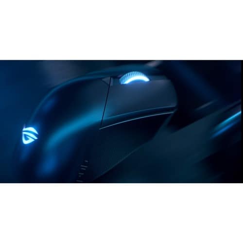 Asus ROG Gladius III Gaming Mouse - USB 2.0 - Optical - 6 Programmable Button(s) - Black - 1 - Cable - 26000 dpi - Scroll 