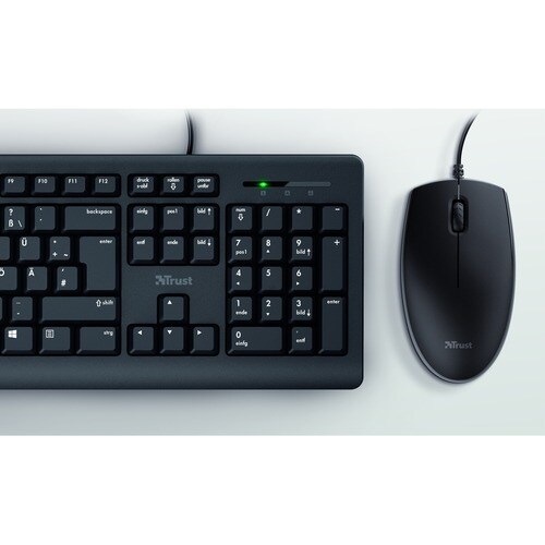 TKM-250 USB KEYBOARD AND MOUSE SET QWERTZ B2B