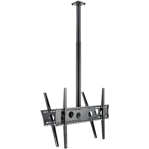 HAGOR Deckenhalterung für TV, Display - Schwarz - Höhenverstellbar - 2 Unterstützte(r) Display(s)Bildschirmgr�ße: 55 Zoll 