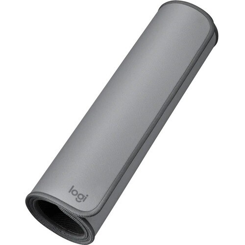 Logitech Studio Series Mauspad - 300 mm x 700 mm - Mitte Gray - Naturkautschuk, Nylon, Polyester - Rutschfest, ausfransfes