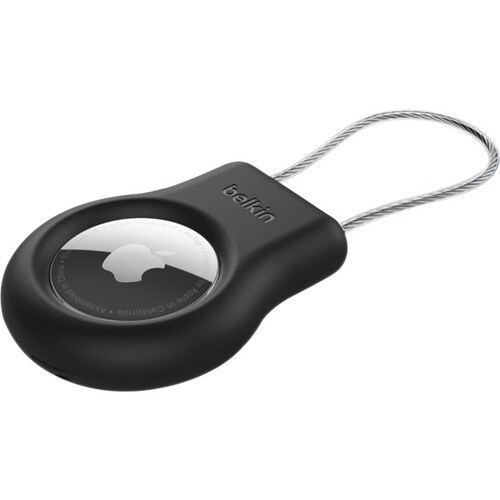 Belkin AirTag, Key, Gepäck, Fernbedienung Asset-Tracking-Tag-Schlaufe - Plastik - Schwarz