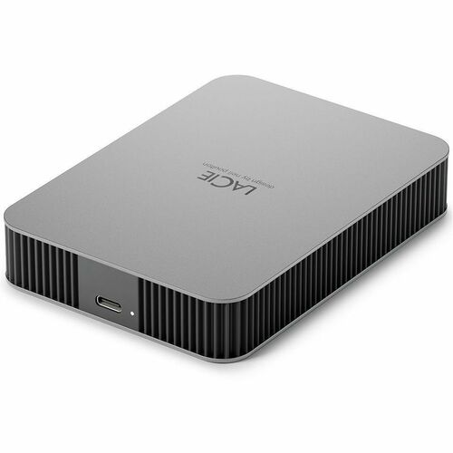 Disco rigido Portatili LaCie STLP2000400 - Esterno - 2 TB - Argento - USB 3.1 Tipo C