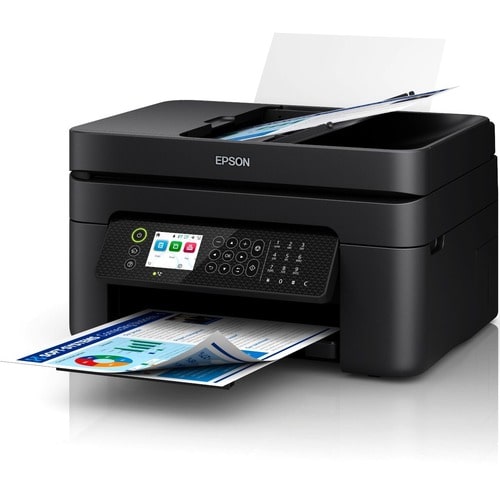 Epson WorkForce WF-2950DWF Wireless Inkjet Multifunction Printer - Colour - Copier/Fax/Printer/Scanner - 33 ppm Mono/18 pp