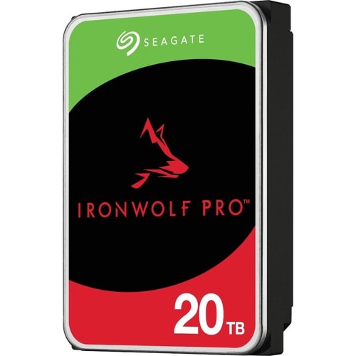 Seagate IronWolf Pro ST20000NT001 20 TB Hard Drive - 3.5" Internal - SATA (SATA/600) - Conventional Magnetic Recording (CM