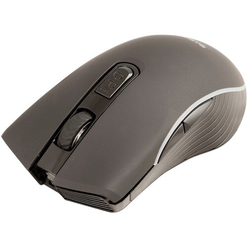 Urban Factory ONLEE Mouse - Bluetooth/Radio Frequency - USB - Optical - 6 Button(s) - Black - Wireless - 2.40 GHz - Rechar