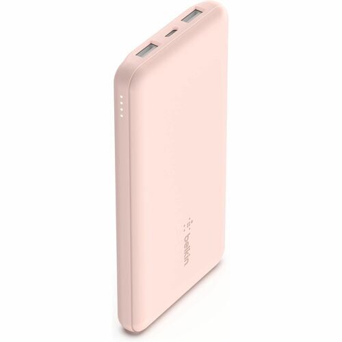 Belkin BoostCharge Stromspeicher - Rose Gold - für iPhone, iPad, AirPod, Smartwatch, Smartphone - Lithium-Ionen (Li-Ionen)