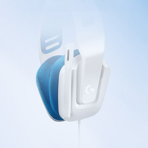 Vista 5 de G335 Wired Gaming Headset- White