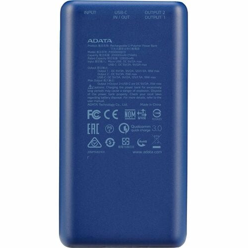 Miniatura 5 de POWER BANK P20000QCD AZUL 20