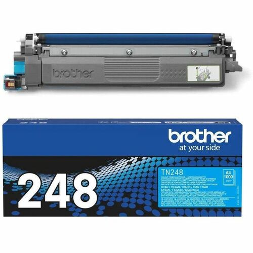 Brother TN-248C Laserdruck Tonerkartusche - Cyan - Original - 4er Pack - 1.000 Seiten