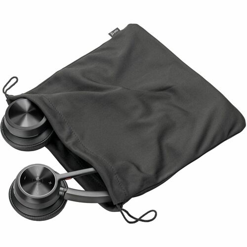 Poly Voyager 4300 UC 4320 Kabel/Kabellos Auf den Ohren, Kopfbügel Stereo Headset - Schwarz - Microsoft-Teams-Zertifizierun