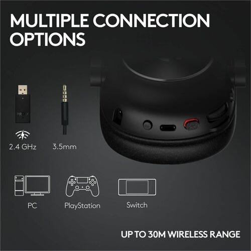 Vista 7 de PRO X 2 LIGHTSPEED Wireless Gaming Heads