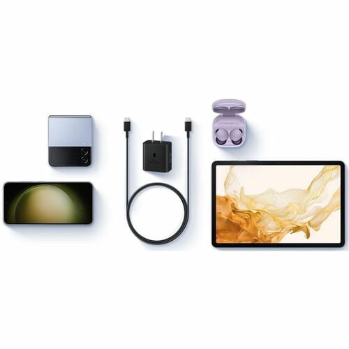 Samsung 25W Adaptador CA - Adaptador universal - Para Dispositivo USB tipo C, Smartphone - 120 V AC, 230 V AC Entrada - 5 