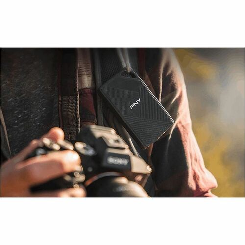 "SSD Portable PNY RP60 Durci - Externe - 1 To - Noir - Smartphone, Notebook, Ordinateur de bureau, Console de jeu, Tablett