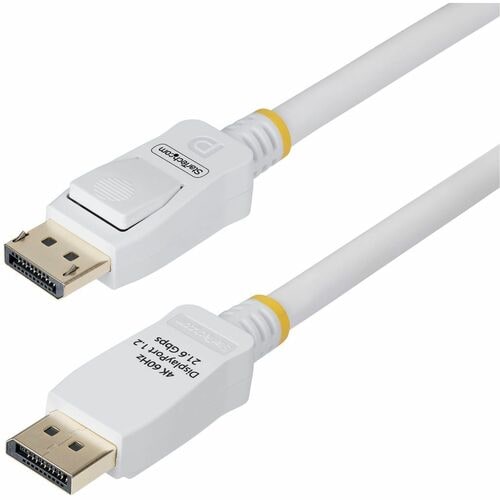 StarTech.com 3.05 m DisplayPort™ A/V Cable - 1 - Cable for Audio/Video Device, Monitor, Docking Station, Workstation - Fir