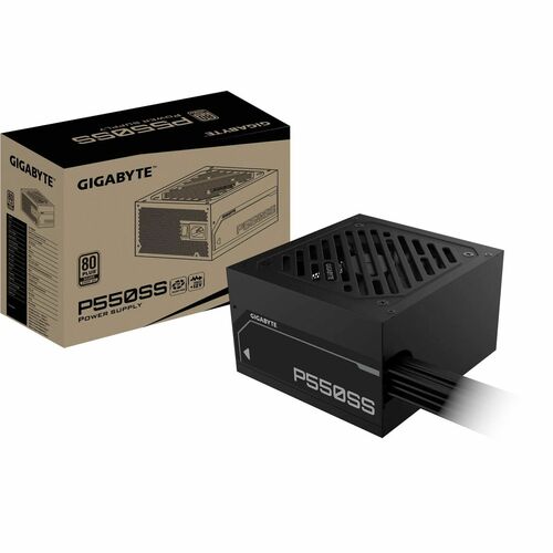 GIGABYTE GP-P550SS ATX12V v3.0, ATX 3.0 Power Supply - 550 W - Internal - 120 V AC, 230 V AC Input - 3.3 V DC Output - Act