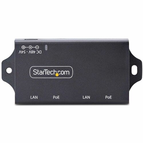 StarTech.com PoE+-Injektor - 120 V AC, 230 V AC Eingang - 52 V DC, 580 mA Ausgang - RJ-45 Eingangsport(s) - PoE+ Ausgangsp