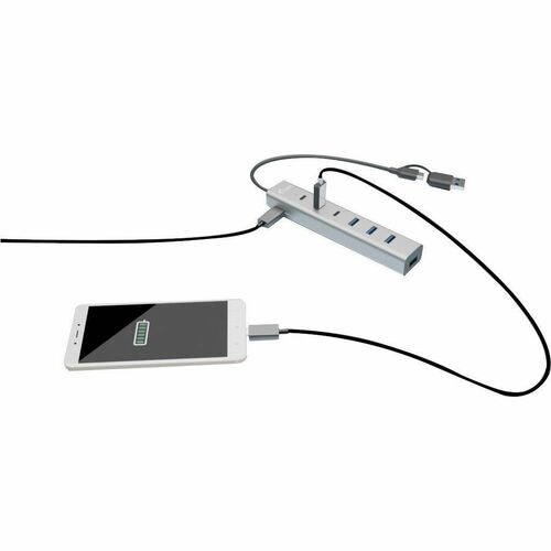 Hub USB i-tec - USB Type C - 640 Mo/s - Ordinateur portable, Tablette, Clavier, Souris, Lecteur flash, Smartphone, Bureau 