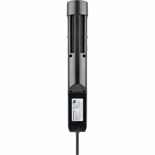 Neomounts VOLT DS22-840BL6 Power Outlet - 3 x Power Receptacles - 230 V AC Clamp Mount, Desktop, Under Table - Black - Pla