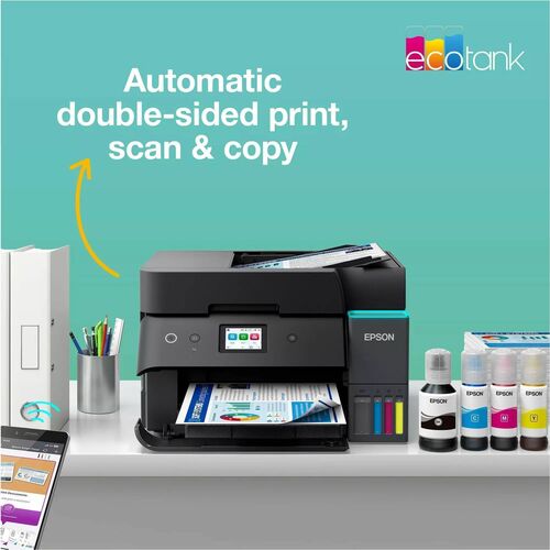 Stampante multifunzione a getto di inchiostro Epson ET-4950 Con filo e senza fili EcoTank - Colore - 18 Stampa monocromati