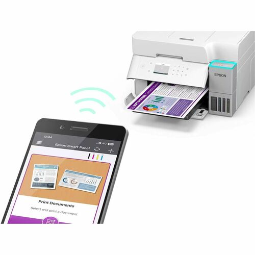 Stampante multifunzione a getto di inchiostro Epson ET-3956 Con filo e senza fili EcoTank - Colore - Fotocopiatrice/Stampa