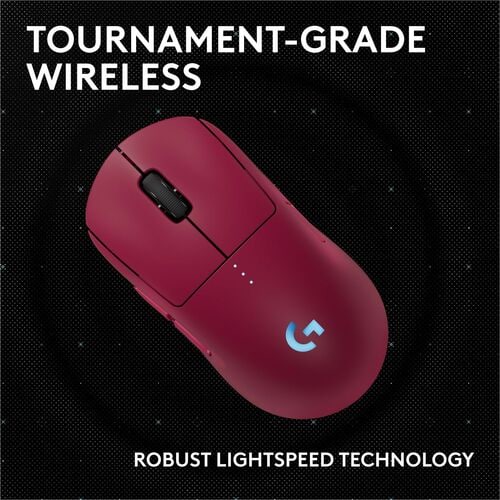 Vista 5 de PRO 2 Wireless Mouse - Magenta Logitech
