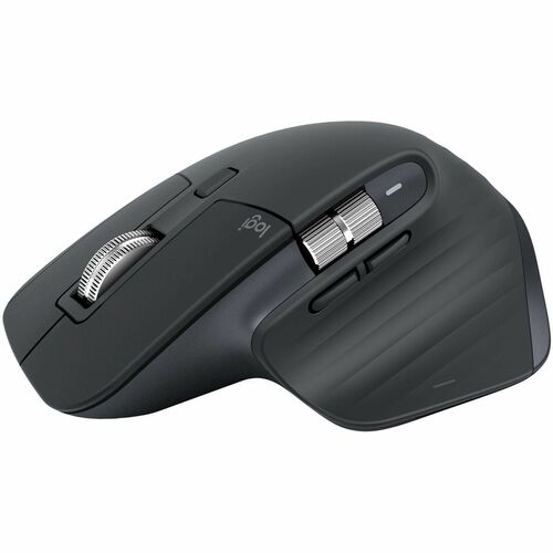 Logitech MX MASTER 3S Maus - Bluetooth/Radio-Frequenz - USB Typ-A - 7 Taste(n) - Graphit - Kabellos - 10 m - 2,40 GHz - wi
