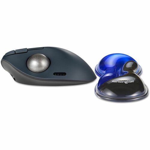 Kensington Slim Duo Gel Wrist Rest - 22 mm - Blue - Mouse
