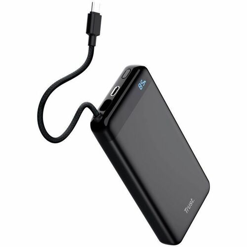 Powerbank Trust Fiera - Pour Smartphone, Tablette PC, Notebook - 2 x Type-C 20W - Lithium Ion Polymère - 20000 mAh - 20 W 