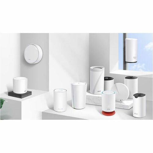 TP-Link Deco BE65 Wi-Fi 7 IEEE 802.11be  Wireless Router - Tri Band - 2.40 GHz ISM Band - 5 GHz UNII Band - 4 x Antenna(4 