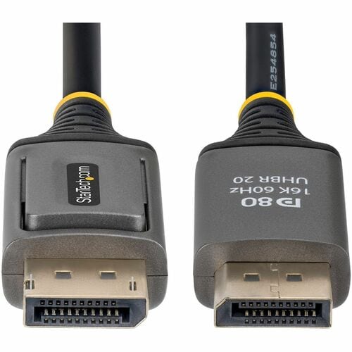 StarTech.com 2 m DisplayPort A/V Cable - 1 - Cable for Audio/Video Device, Monitor, Computer, Hub, Workstation, MacBook, M