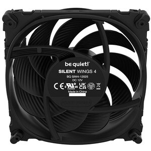 Ventilateur be quiet! Silent Wings 4 - Radiateur, Boîtier - 120 mm Maximum Fan Diameter - 1 x Fan(s) - 130,31m³/h Maximum 