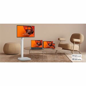 LG 32U889SA-W 32" Class Smart LCD Touchscreen Monitor - 16:9 - 5 ms - 31.5" Viewable - 3840 x 2160 - 4K UHD - In-plane Swi