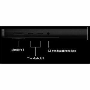 Apple MacBook Pro MGDU4HN/A 36.07 cm (14.20") Notebook - 120 Hz - Apple M5 Max - 36 GB - 2 TB SSD - English (India) Keyboa