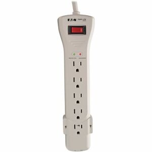 Tripp Lite by Eaton Protect It! 7-Outlet Surge Protector 15 ft. (4.57 m) Cord 2520 Joules Fax/Modem Protection RJ11 - 7 x 