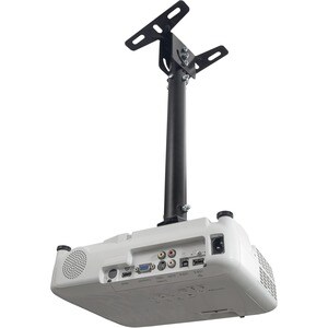 Neomounts Neomounts Pro BEAMER-C100 Ceiling Mount for Projector - Black - Height Adjustable - 15 kg Load Capacity