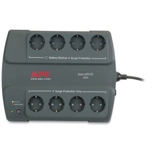 APC by Schneider Electric Back-UPS BE400-GR Standby-UPS - 400 VA/240 W - Desktop - 16 Stunde(n) Recharge
