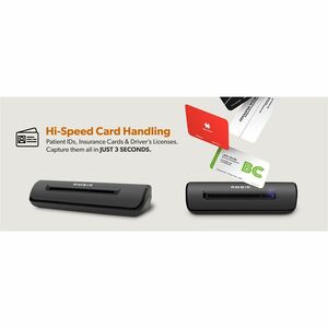 Ambir PS667 Simplex A6 ID Card Scanner - 48 bit Color - 24 bit Grayscale