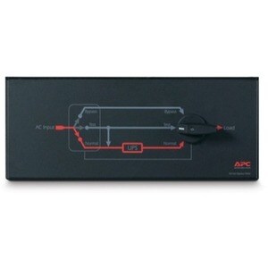 SINGLE PHASE SERVICE BYPASS PANEL 7500-10000VA BLAC