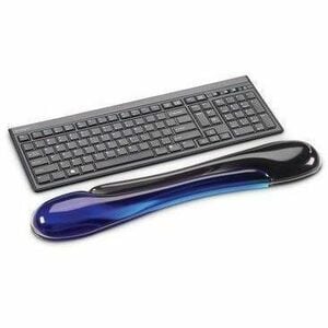 Kensington Duo Gel 62397 Handballenauflage - 10,3 mm x 479,4 mm x 88,9 mm Abmessung - Schwarz/Blau - 1 Stück