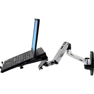 Ergotron Mounting Arm for LCD Monitor, Monitor, TV - Polished Aluminum - 34" Screen Support - 24.91 lb Load Capacity - 100