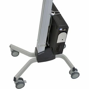 Ergotron Computerhalterung für CPU, Computer, Montagearm, Cart, Medizinischer Wagen, Workstation, Wandhalterung - max. 22,