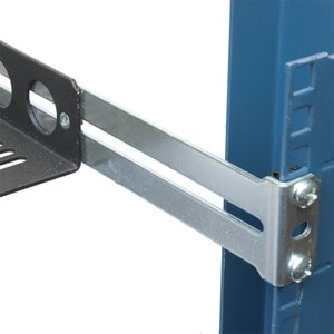 Rack Solutions 1U 108 Fixed Shelf 24in Depth - Steel - 150 lb