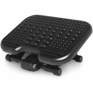 Kensington SoleMassage 56155EU Footrest - 1 Pack - 76.20 mm - 127 mm Adjustable Height - 30° Tilt
