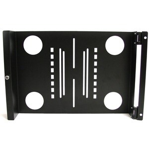 StarTech.com Universal Swivel VESA LCD Mounting Bracket for 19in Rack or Cabinet - For Flat Panel Display - 17 to 19 Scree