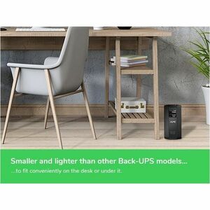 APC by Schneider Electric Back-UPS BR700G Linha interativa UPS - 700 VA/450 W - Torre - 12 Hora Recharge - 3 Minuto Stand-