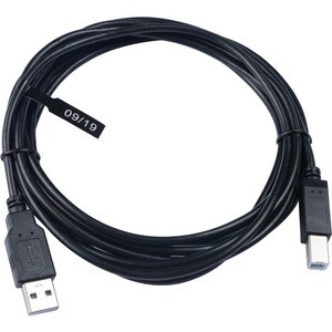 V7 V7E2USB2AB-03M 3.05 m USB-A/USB-B Data Transfer Cable - Cable for Computer, Peripheral Device, Digital Camera, Printer,