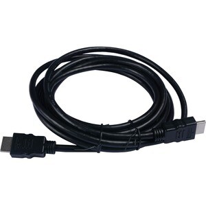 V7 V7E2HDMI4-03M-BK 3.05 m HDMI A/V Cable - Cable for PC, Monitor, HDTV, Projector, Audio/Video Device - First End: 1 x HD