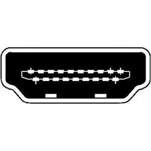 Digitus DisplayPort Adapter / Konverter. Kabellänge: 0,15 m, Anschluss 1: DisplayPort, Anschluss 2: HDMI. Verpackungsbreit