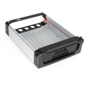 BLACK ALUMINUM SATA/300 / SATA/150 DRIVE DRAWER