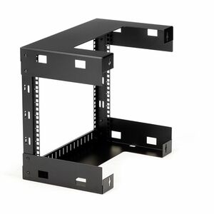 StarTech.com 2-Post 8U Heavy-Duty Wall-Mount Network Rack, 19" Open Frame Server Rack for Computer Equipment, Wall Mount D